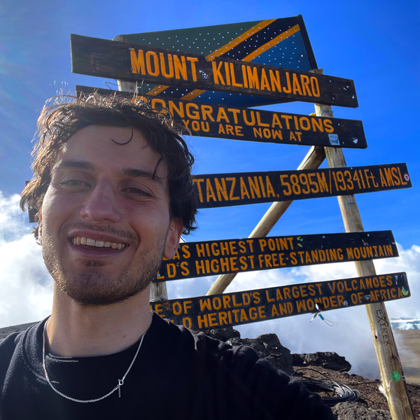 Akbar Conquers Kilimanjaro