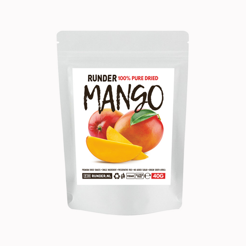 5 x Air Dried Mango Snack Packs 40g