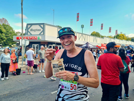 Brett Florens Completing 29 Comrades Marathons