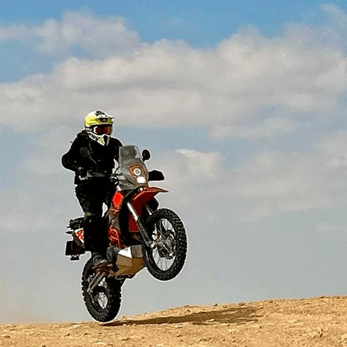 Tunisian Sahara Motorbike Expedition with Erik van der Meulen