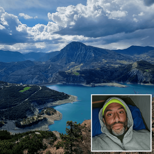 I was shivering constantly. There were ice crystals from my breath on the inside of the tent - Runder Biltong 
