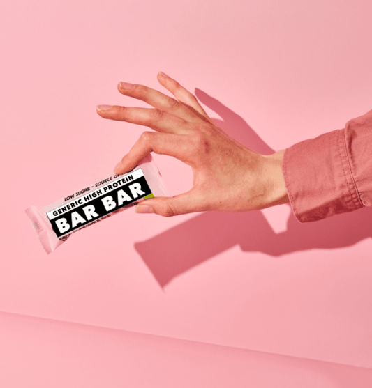 Generic protein bar - Nay. Biltong snack - Yay! - Runder Biltong 