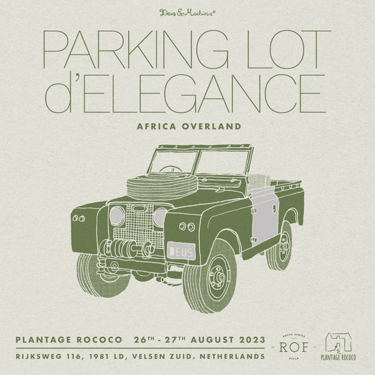 Join us at The Parking Lot D'Elegance, Eco Plantage Rococo Hotel - Runder Biltong 