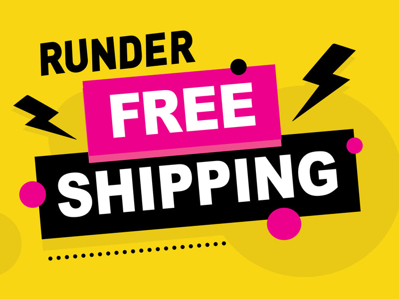Runder Launches Free Shipping