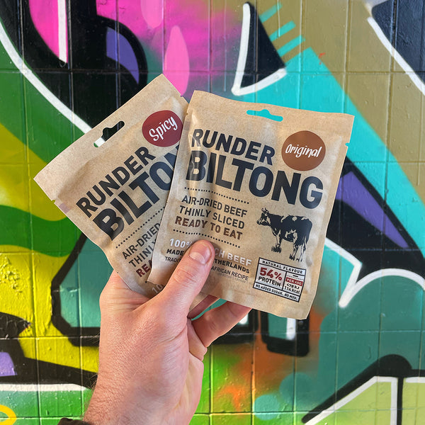 Biltong is a great snack for sport enthusiasts