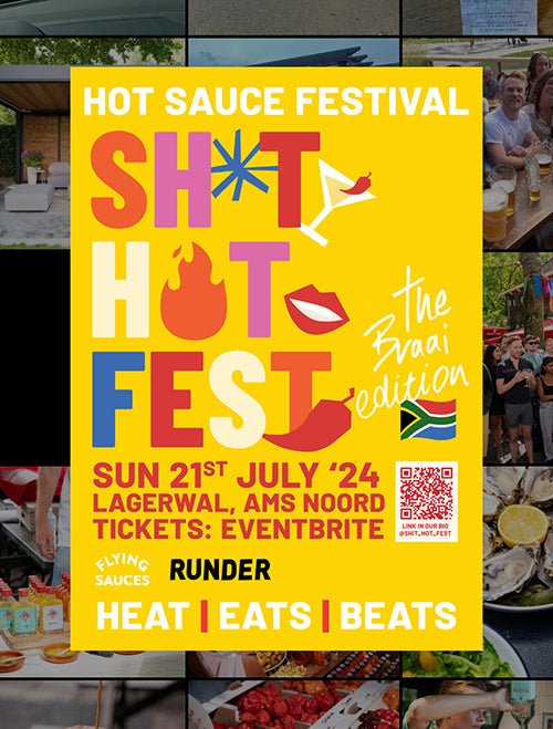SH*T HOT FEST AMS 24 x RUNDER - Runder Biltong 