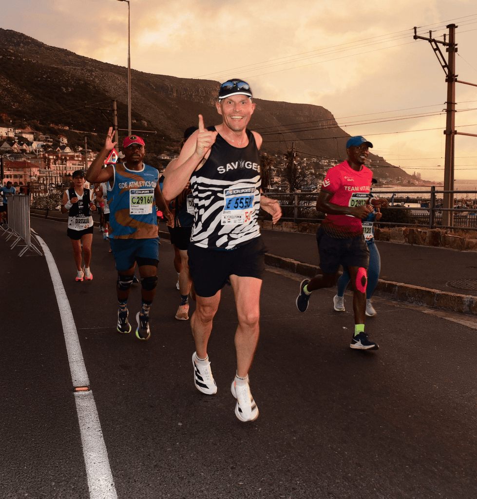 Brett Florens Completing 30 Comrades Marathons - Runder Biltong
