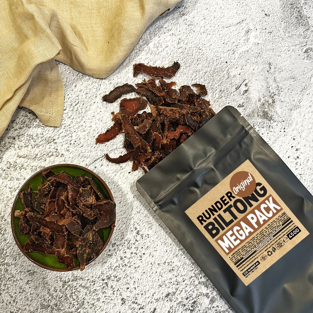 Biltong Sliced Mega Pack 450g
