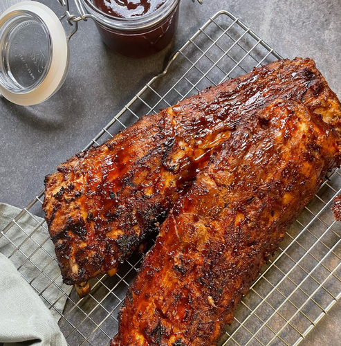 2 x Slow Cooked Pork Spare Ribs