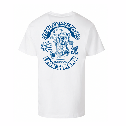 Runder Lean & Mean Tee - White